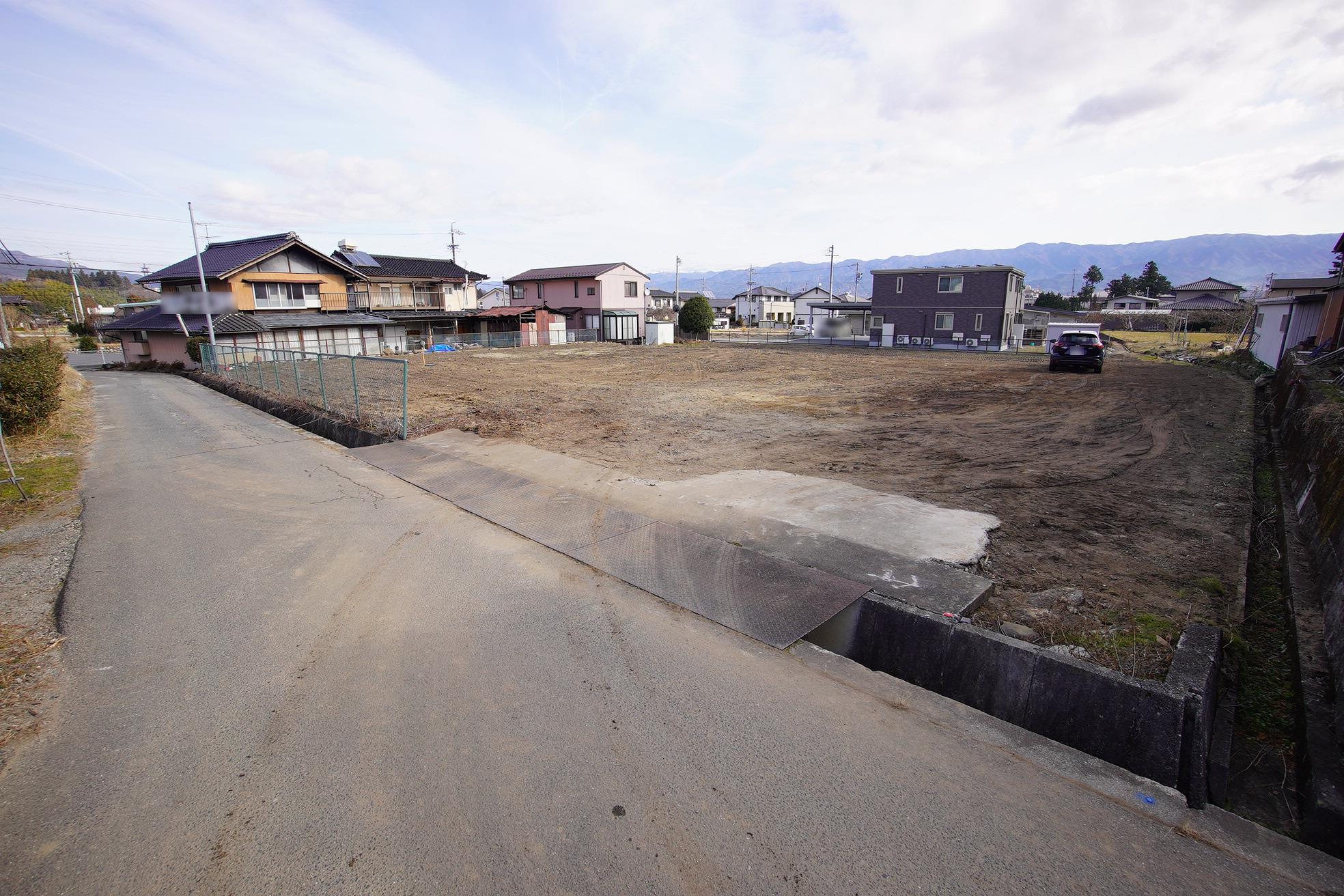 飯田市鼎上山分譲宅地現地写真