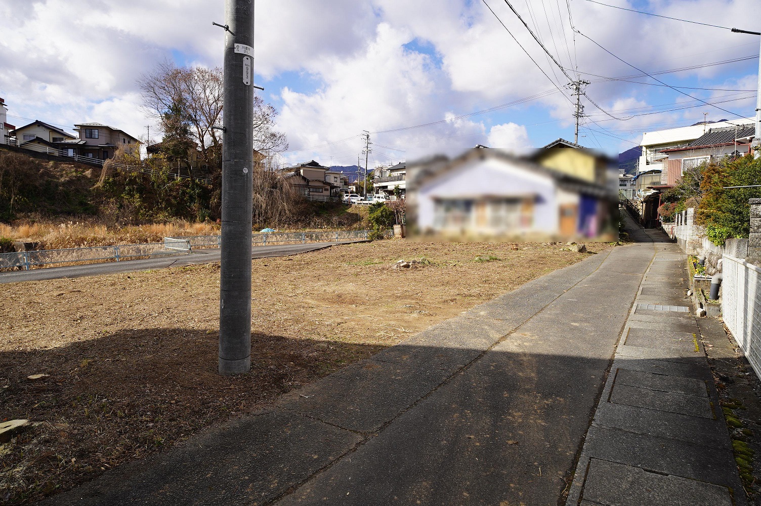 飯田市上郷黒田売地現地写真