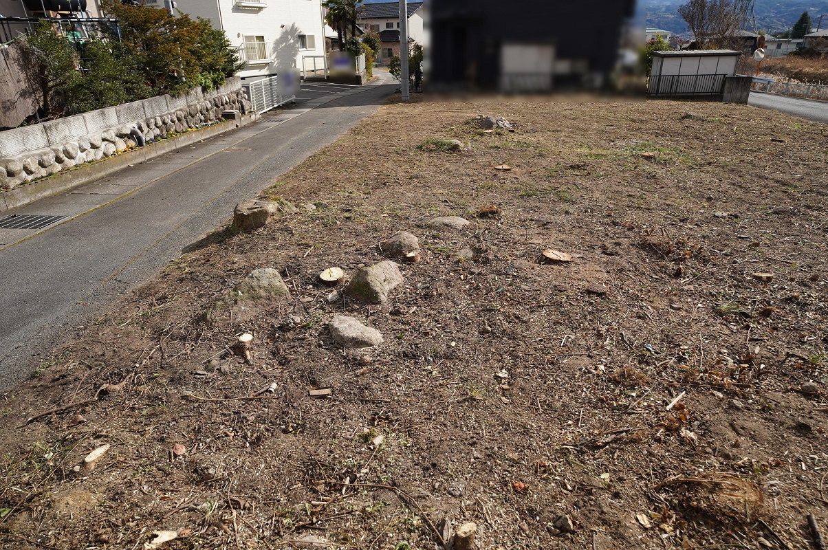 飯田市上郷黒田売地現地写真