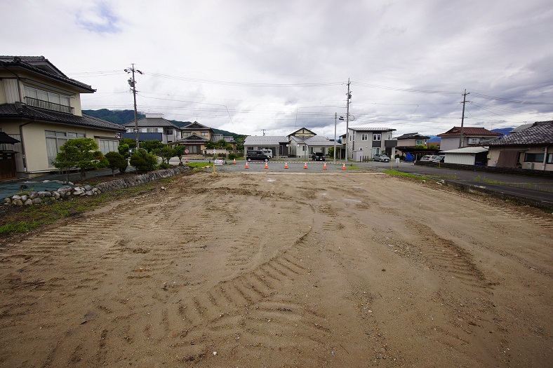 飯田市白山通り分譲宅地現地写真