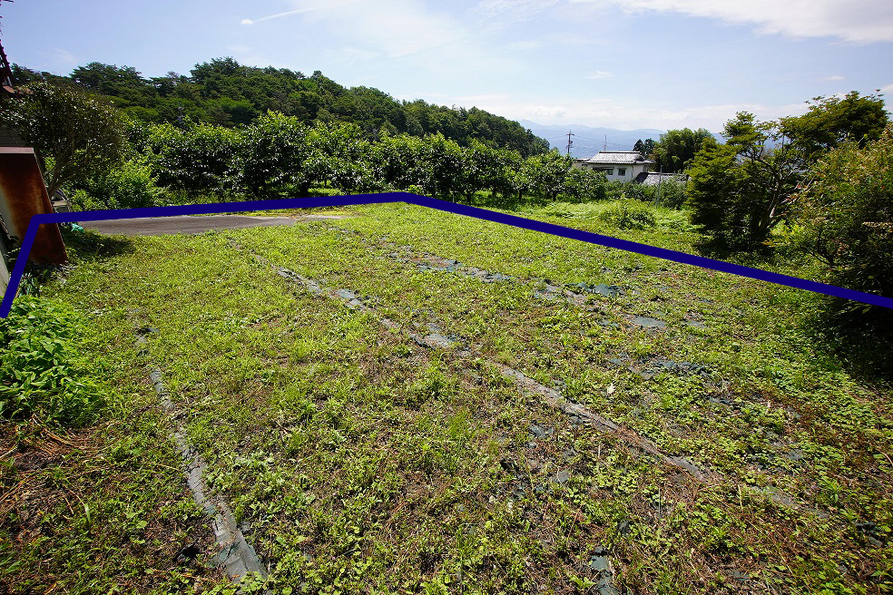 飯田市丸山町売地現地写真