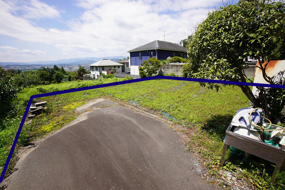 飯田市丸山町売地現地写真