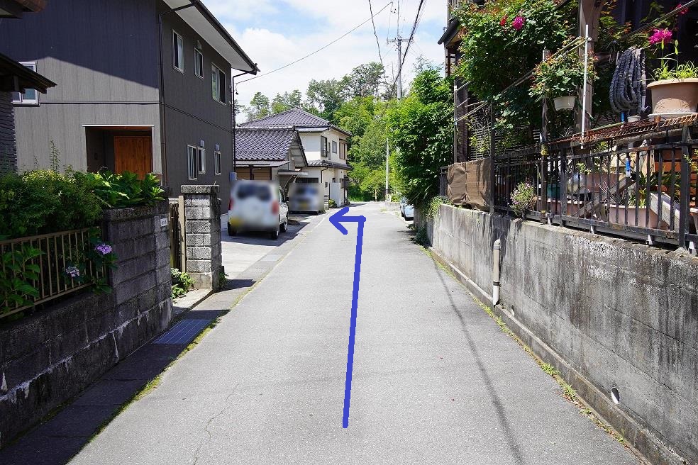 飯田市丸山町売地現地写真