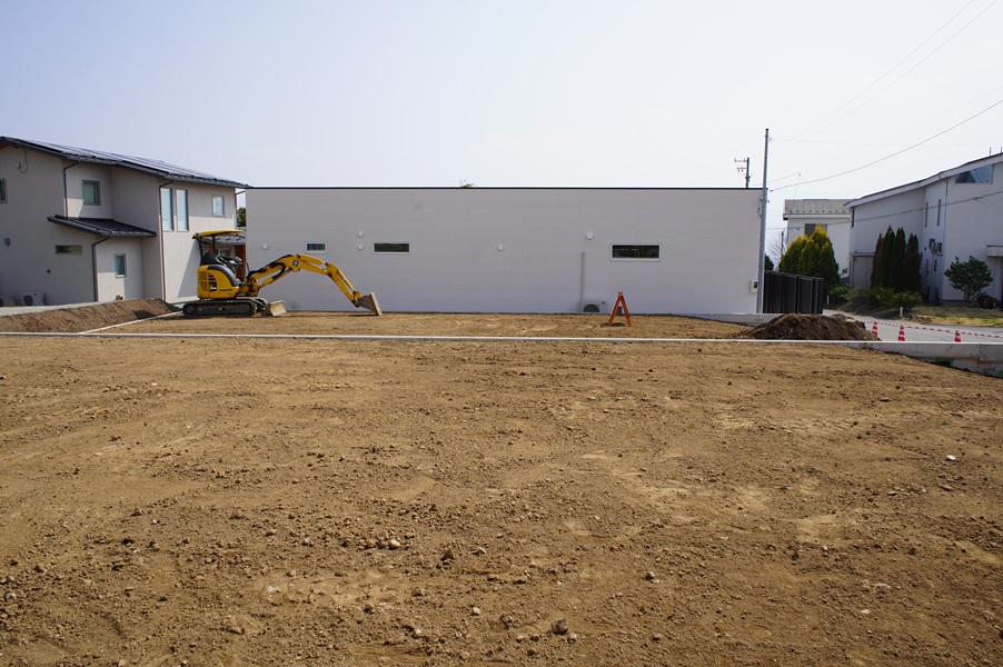 飯田市大瀬木分譲宅地A区画現地写真