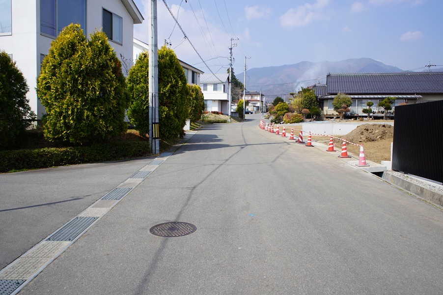 飯田市大瀬木分譲宅地A区画現地写真