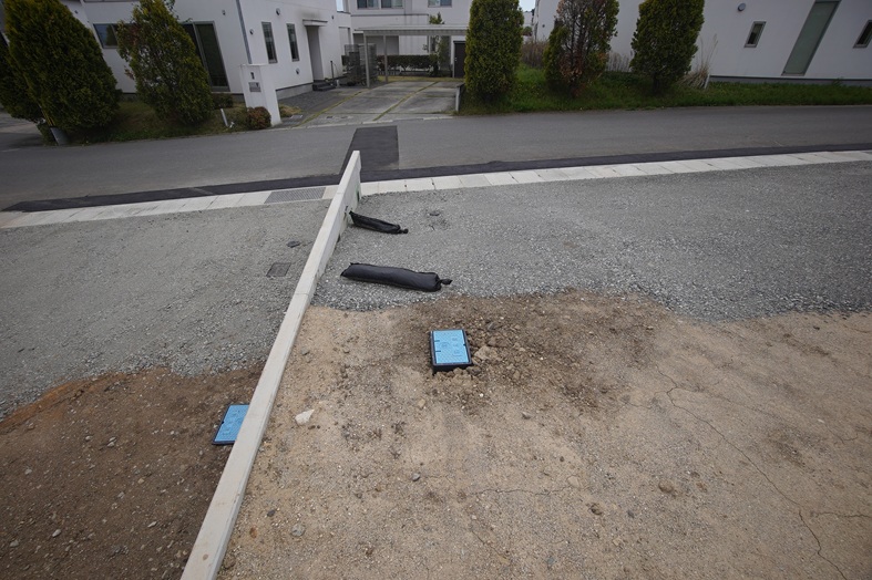 飯田市大瀬木分譲宅地A区画現地写真