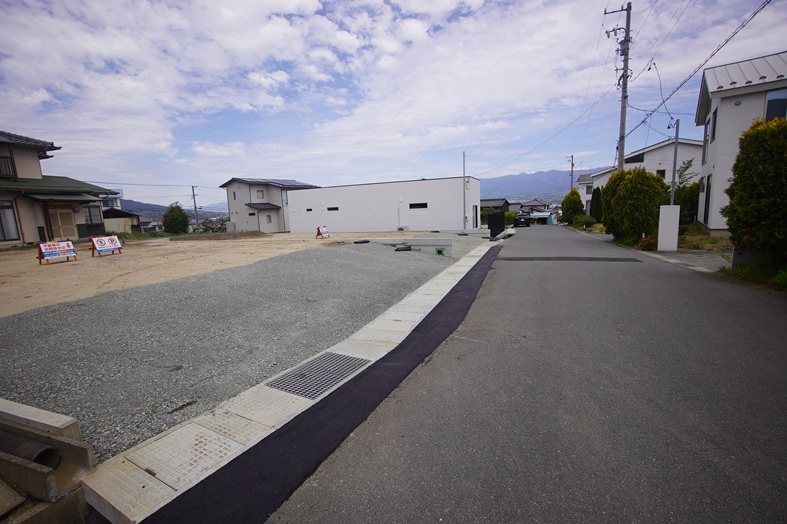 飯田市大瀬木分譲宅地A区画現地写真