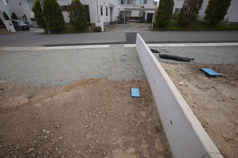 飯田市大瀬木分譲宅地B区画現地写真