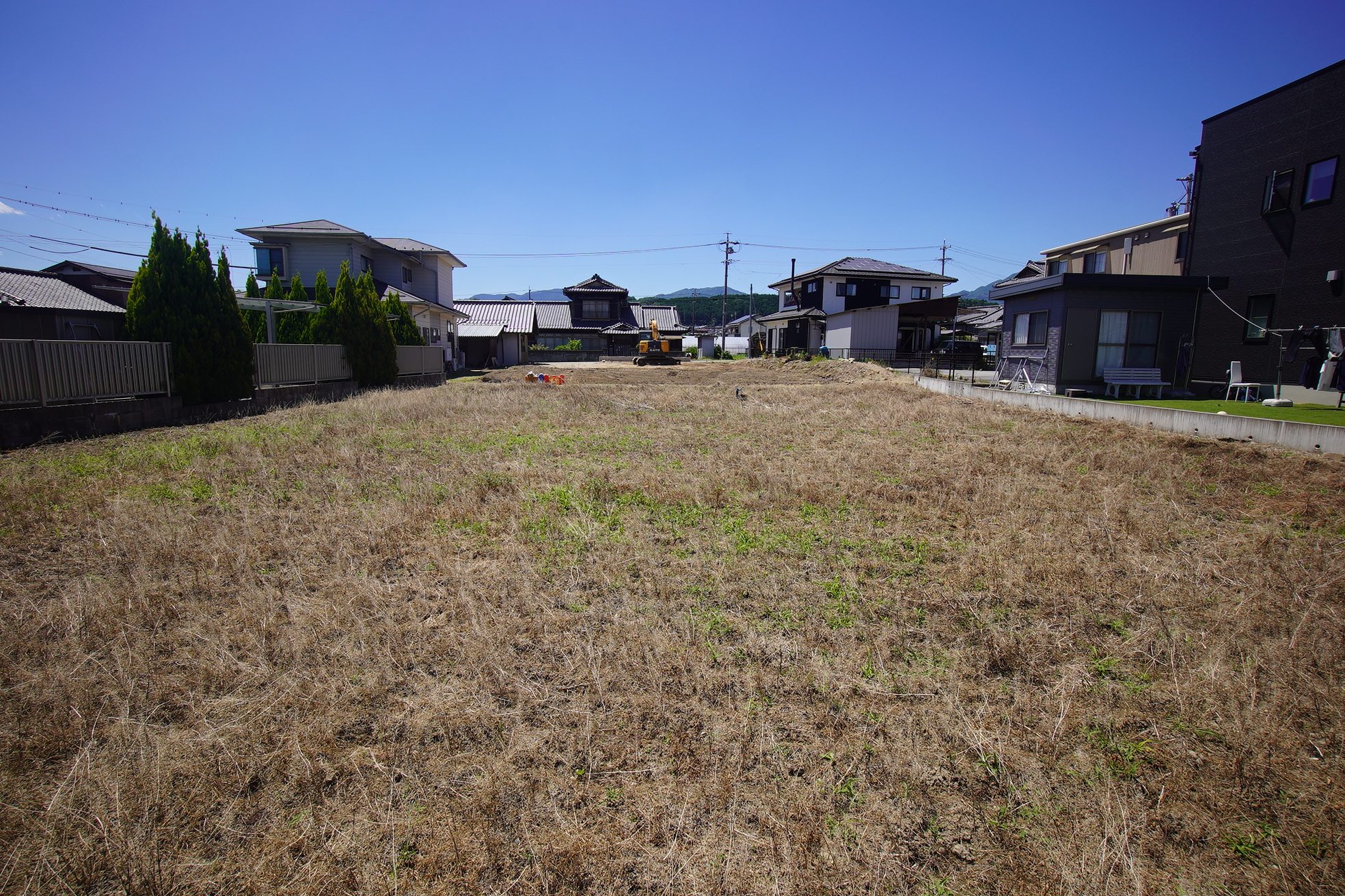 飯田市松尾明分譲宅地現地写真施工中