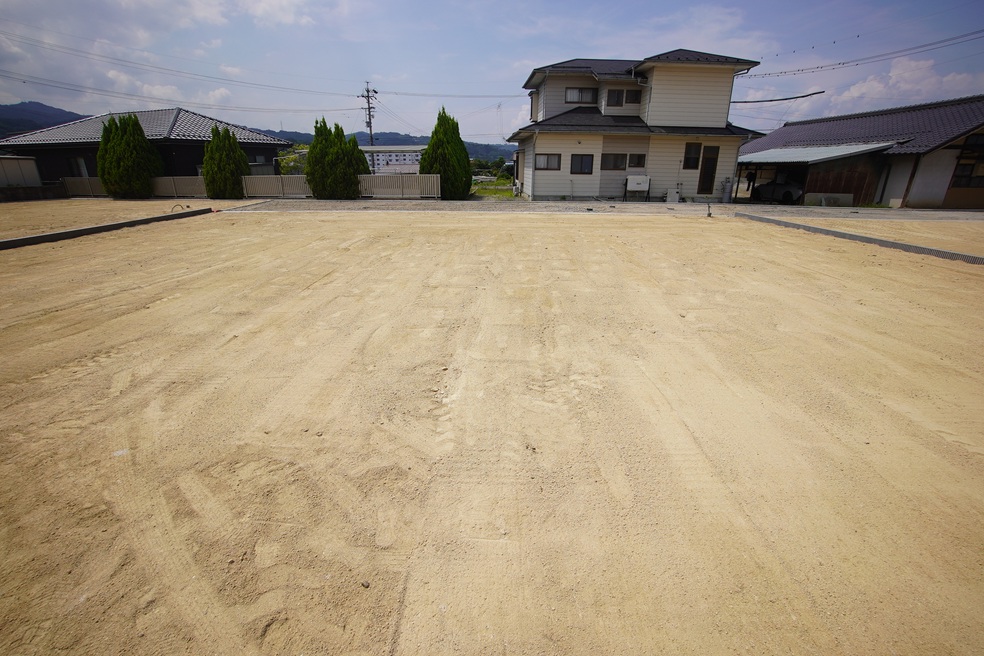 飯田市松尾明分譲宅地B区画現地写真施工中