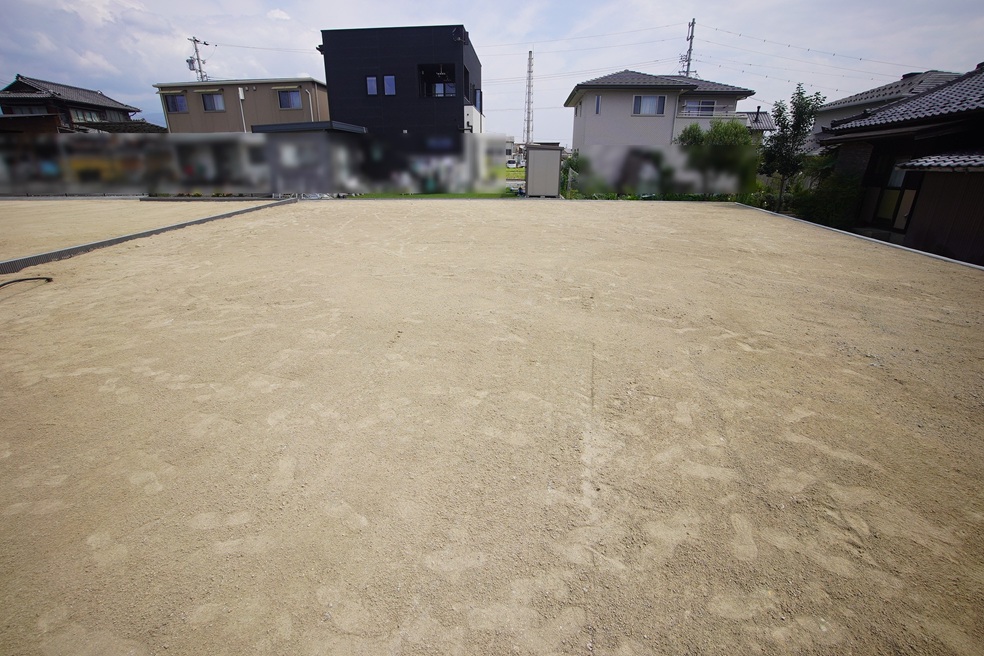 飯田市松尾明分譲宅地C区画現地写真施工中