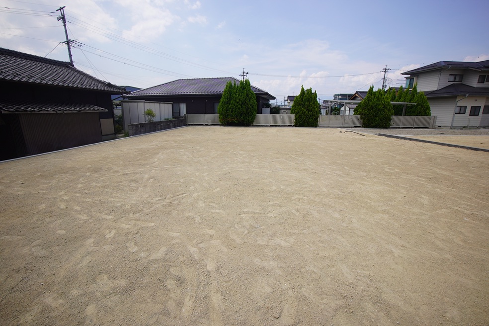 飯田市松尾明分譲宅地C区画現地写真施工中